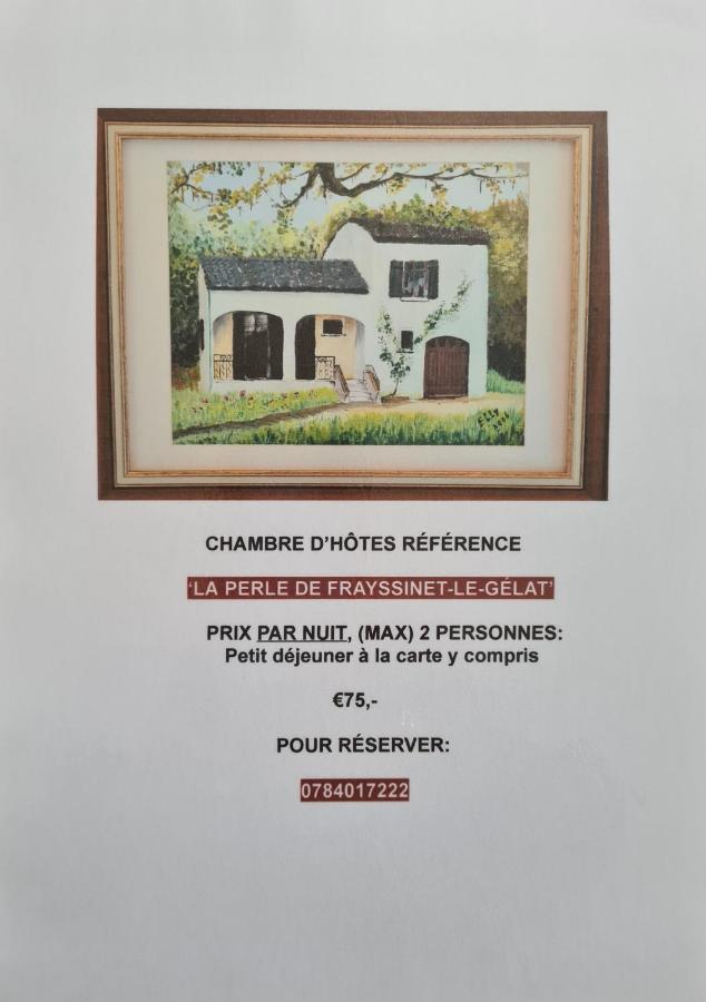 La Perle De Frayssinet-Le-Gelat - Chambre D'Hotes - B&B Luaran gambar